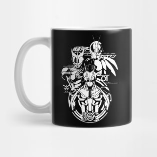 3 Generation Riders Front Mug